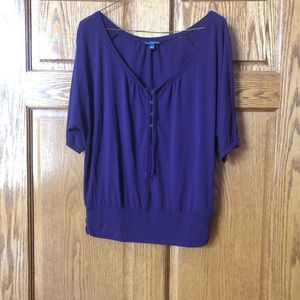 American Eagle casual top. Plum color. Small.